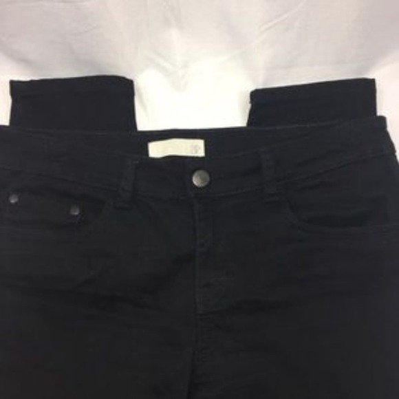 DP Women's Juniors Black Stretch Skinny Ankle Jeans Size 27 - Picture 6 of 7